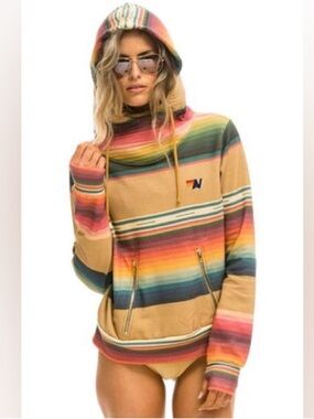AVIATOR NATION SERAPE NINJA PULLOVER Sz Small Womens